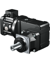 Угловые планетарные редукторы Stober серии PK с тормозом